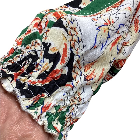 Umgee Empire waist boho tunic Mulit Color Size Small. - Picture 11 of 11